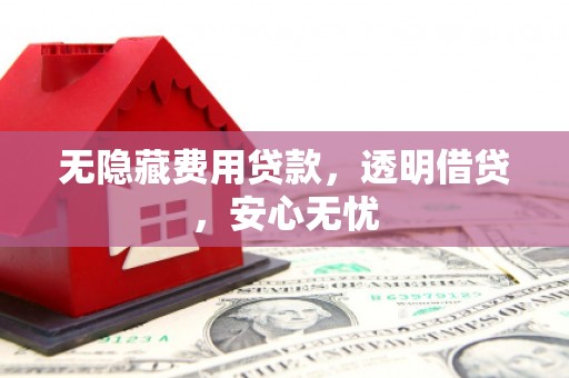 海宁无隐藏费用贷款，透明借贷，安心无忧