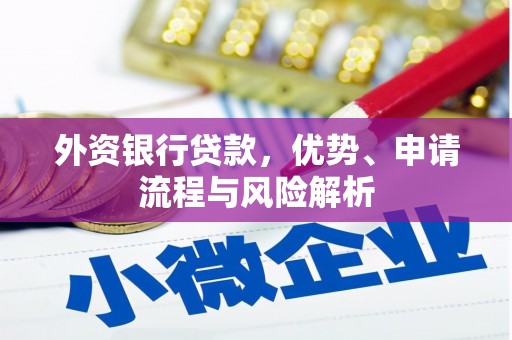 海宁外资银行贷款，优势、申请流程与风险解析