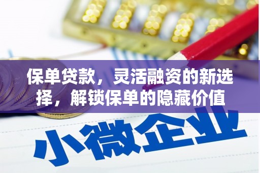 海宁保单贷款，灵活融资的新选择，解锁保单的隐藏价值