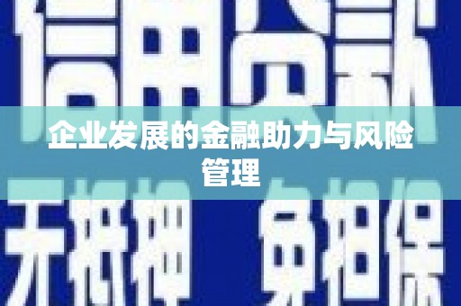海宁企业发展的金融助力与风险管理