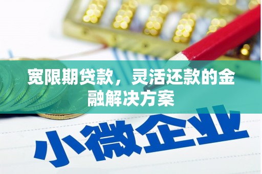 海宁宽限期贷款，灵活还款的金融解决方案