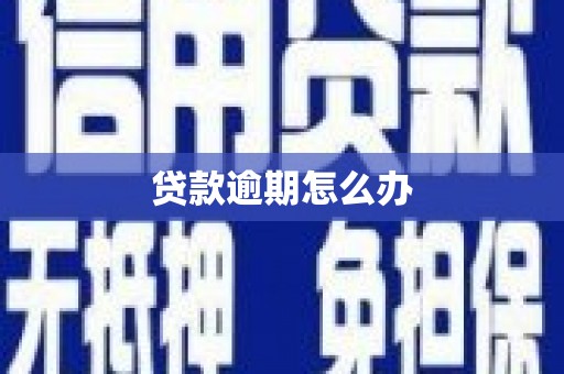 海宁贷款逾期怎么办