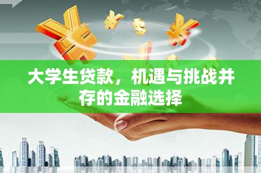 海宁大学生贷款，机遇与挑战并存的金融选择