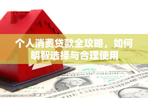 海宁个人消费贷款全攻略，如何明智选择与合理使用